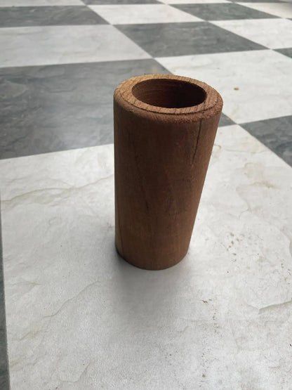 Handcrafted Rohida Wood Glass (Unpolished) | Natural Wooden Drinking Glass | Eco-Friendly & Handmade