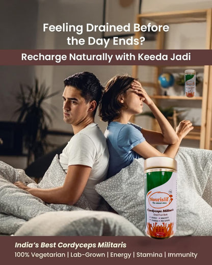 Premium Cordyceps Militaris (Keeda Jadi) 30gm – 100% Natural Himalayan Medicinal Mushroom